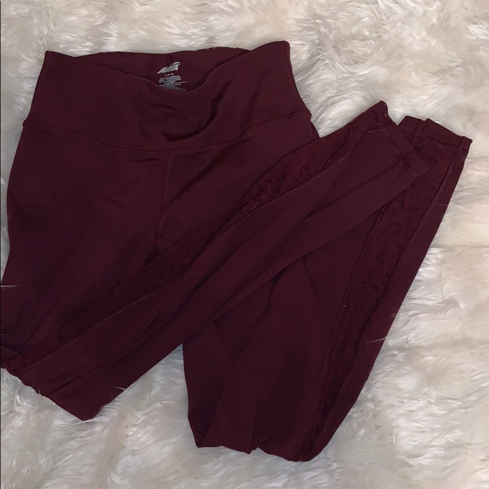 Leopard Mesh Leggings